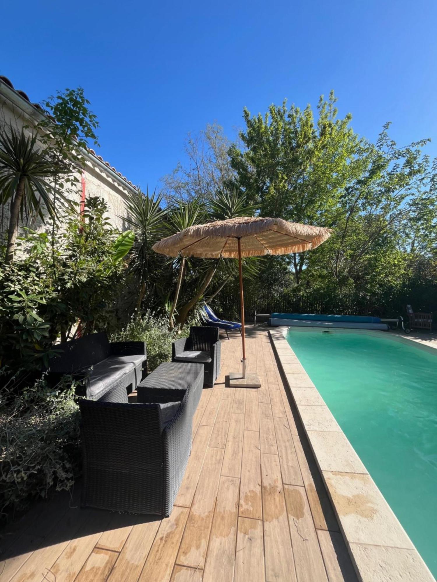 Chambre Seville - Mas Saint-Louis - Piscine Chauffee Aigues-Mortes Eksteriør bilde