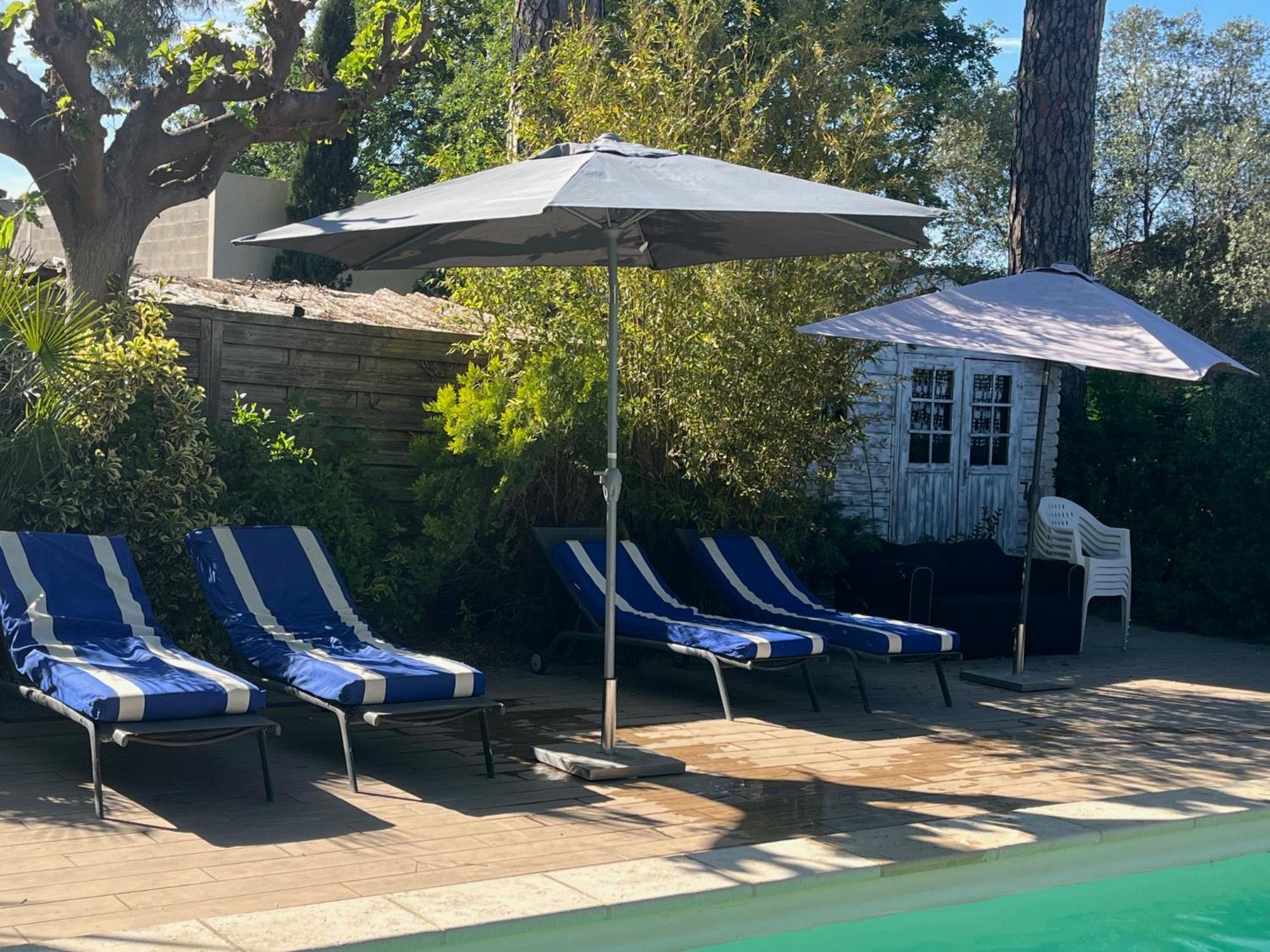 Chambre Seville - Mas Saint-Louis - Piscine Chauffee Aigues-Mortes Eksteriør bilde